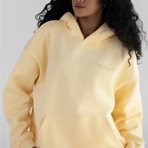 NIB Comfrt Pastel Canary Hoodie. Sz Small. Sold out online!!!